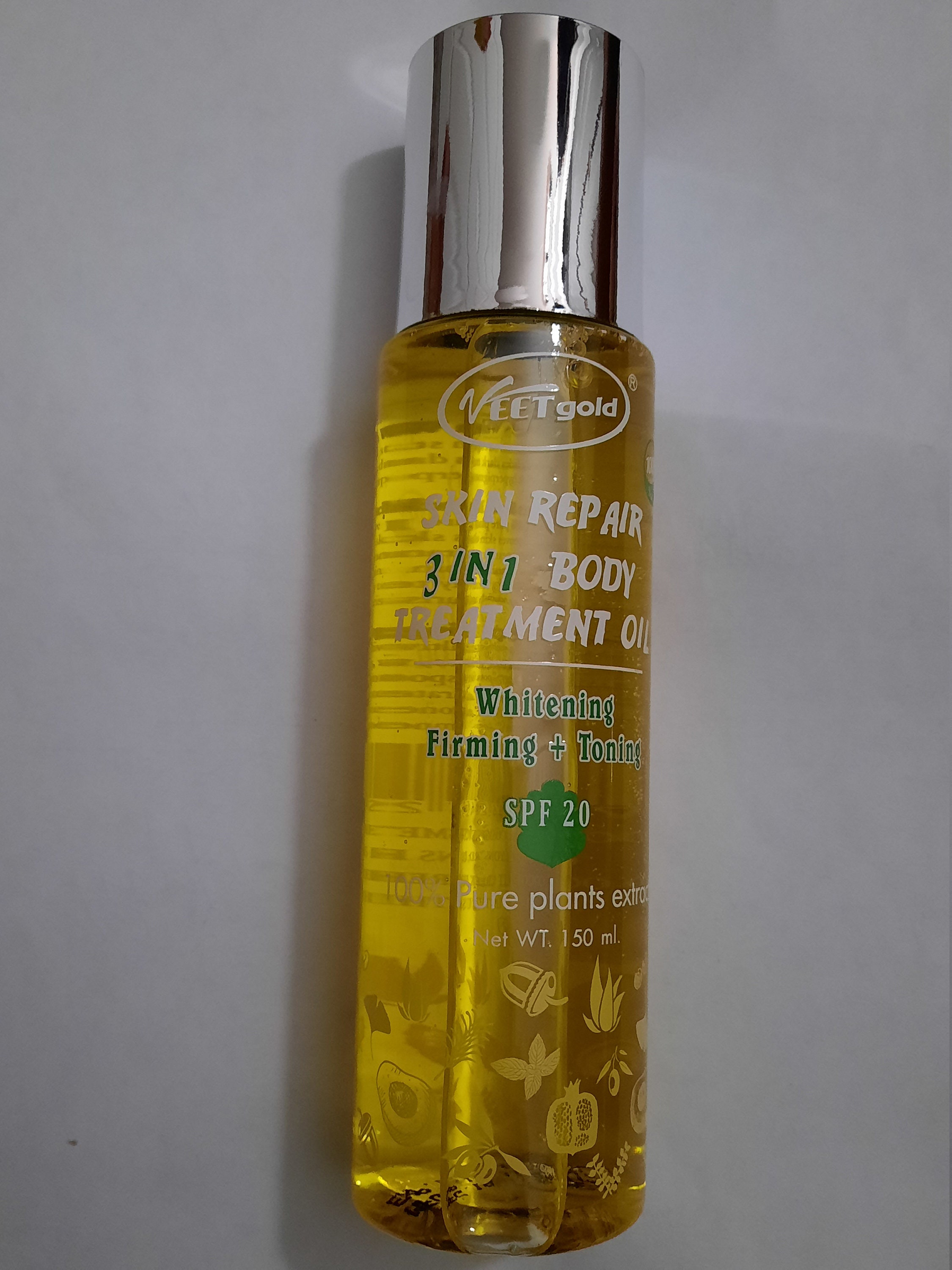 Veet gold skin repair body treatment oil with spf 20 Etsy