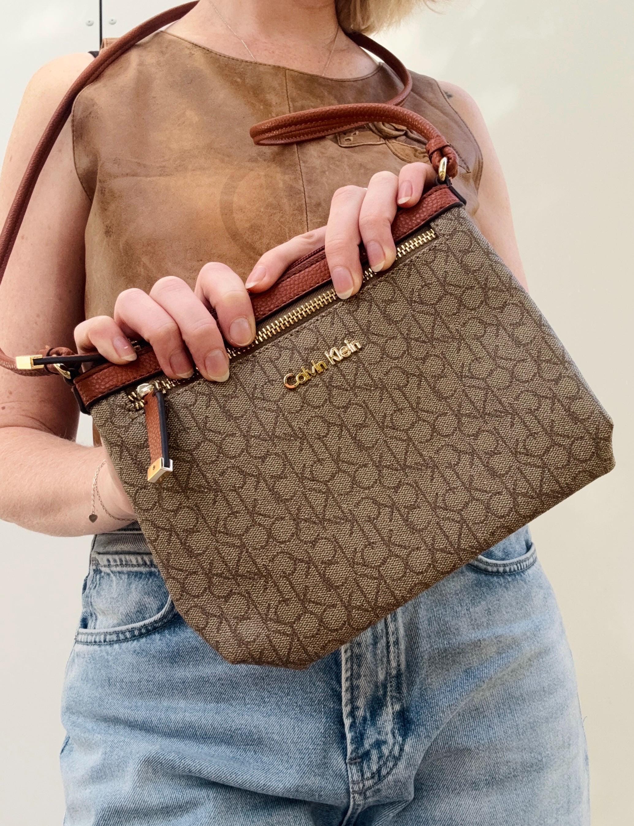 カルバンクライン ボストンバッグ キャメル 古着 y2k モード Calvin klein hand bag vintage - Etsy 日本