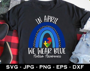 Download Autism Rainbow Svg Etsy