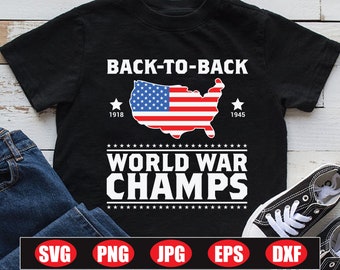 Back To Back World War Champs Etsy Back To Back World War Champs Etsy