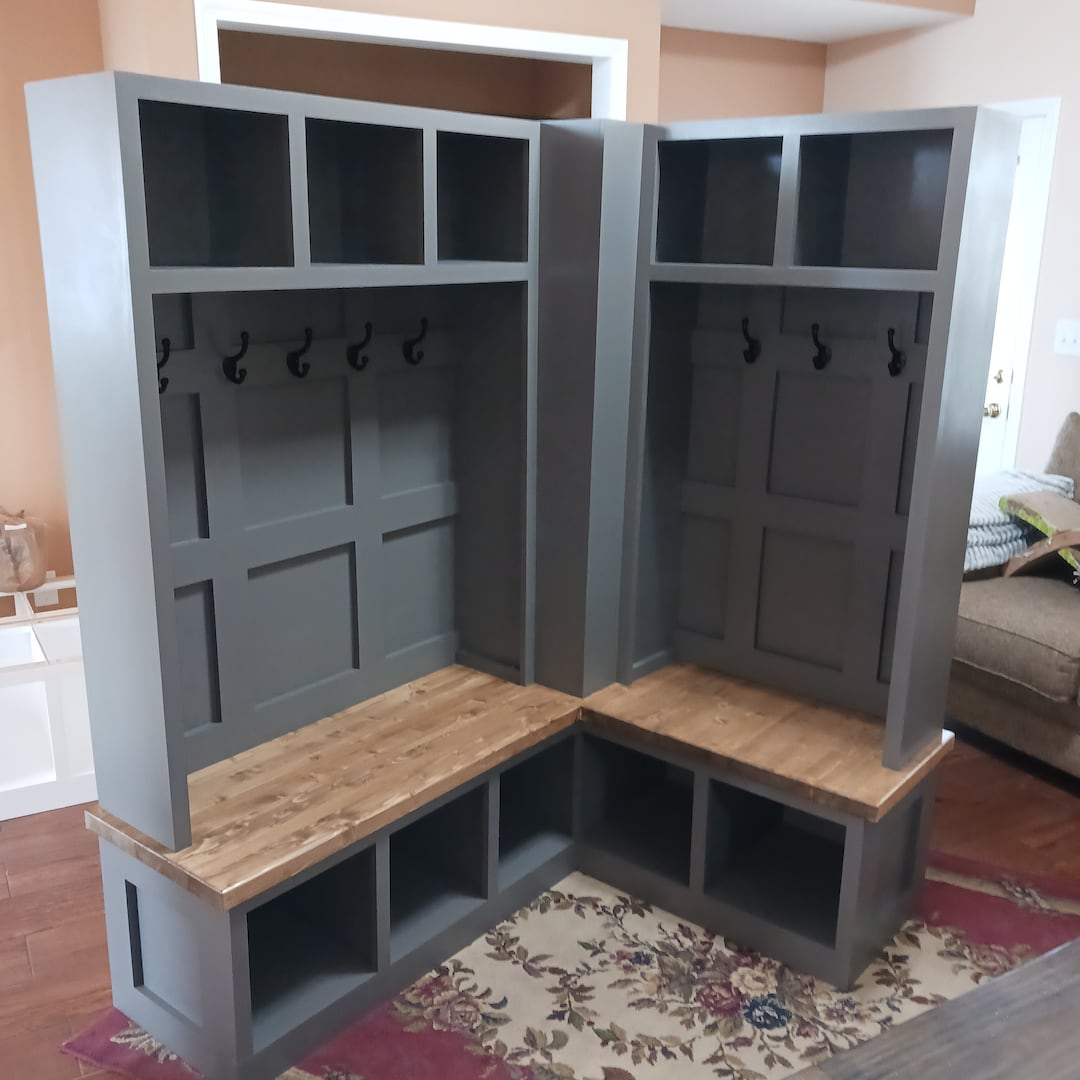 Complete Custom L Shaped Corner Halltree for Darius Etsy