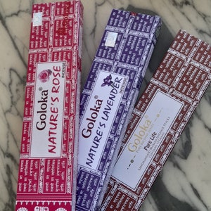 Incense Sticks Incense Sandalwood, Lavender and Rose