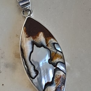 Pendant silver mother of pearl