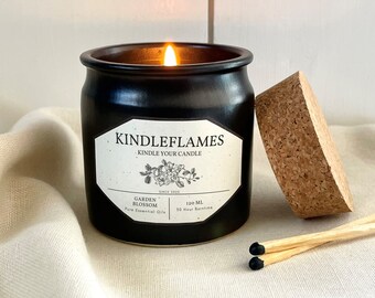 Garden Blossom, Scented Candle, Canola (Rapeseed) Wax