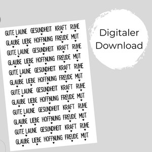 Take what you need, PDF template for candles