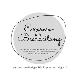 Express-Bearbeitung