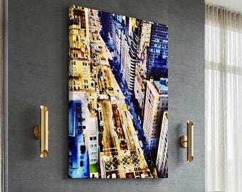 Park Avenue Summer Digital Print Watercolor