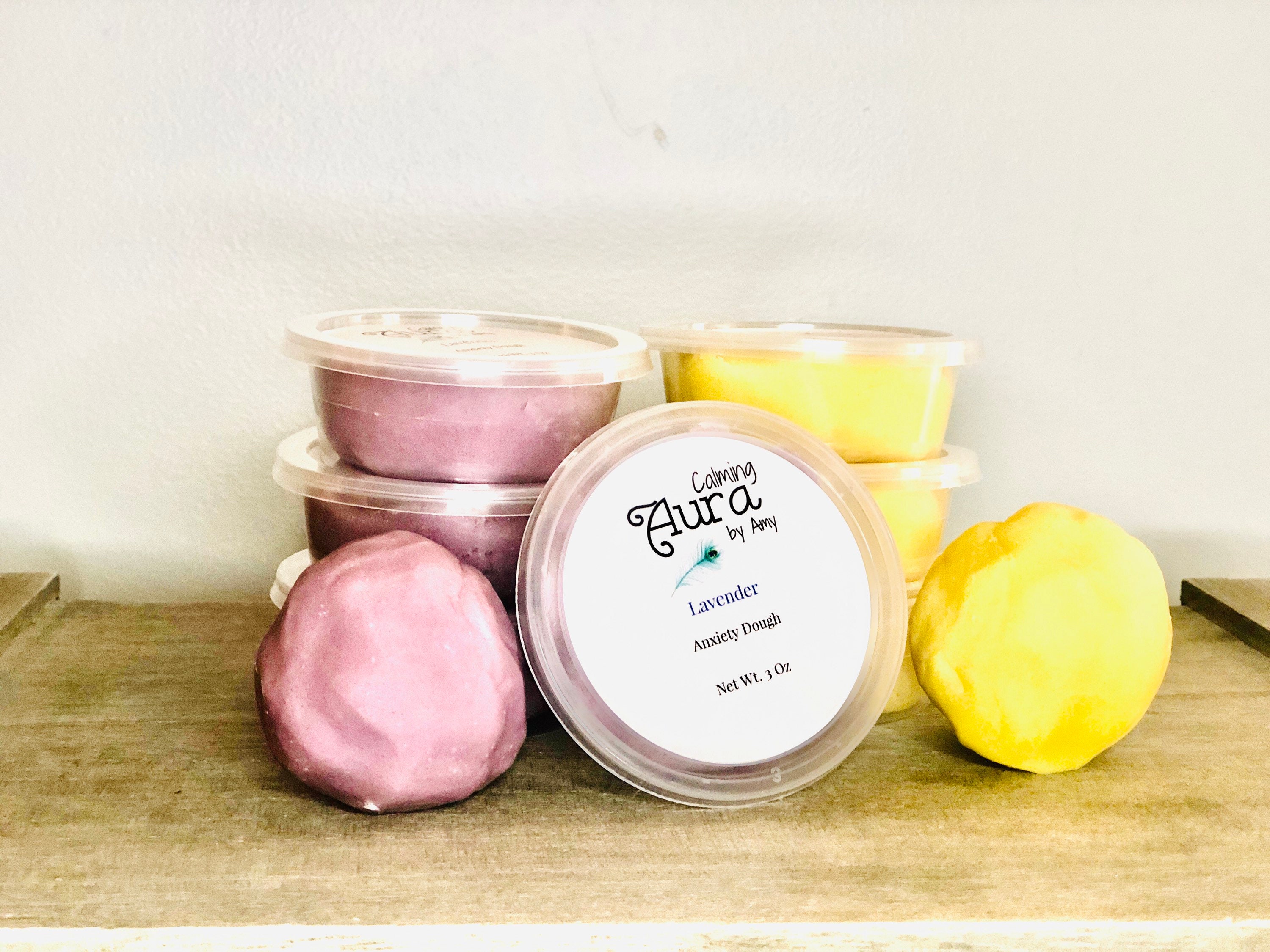 Anxiety Dough Stress Ball Playdough Lavender Playdough Etsy