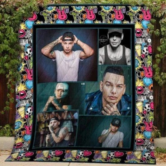 Kane Brown Quilt Blanket Gift For Kane Brown Lovers Adult Etsy