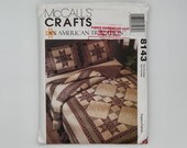 McCall 39 s 8143 (1995) American Tradition Quilt - Vintage Uncut Quilt Pattern