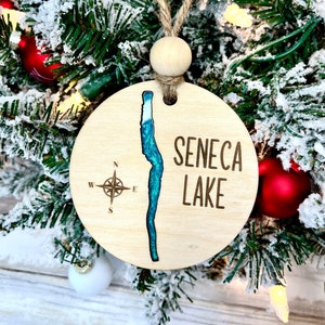 Seneca Lake Ornament- Finger Lake