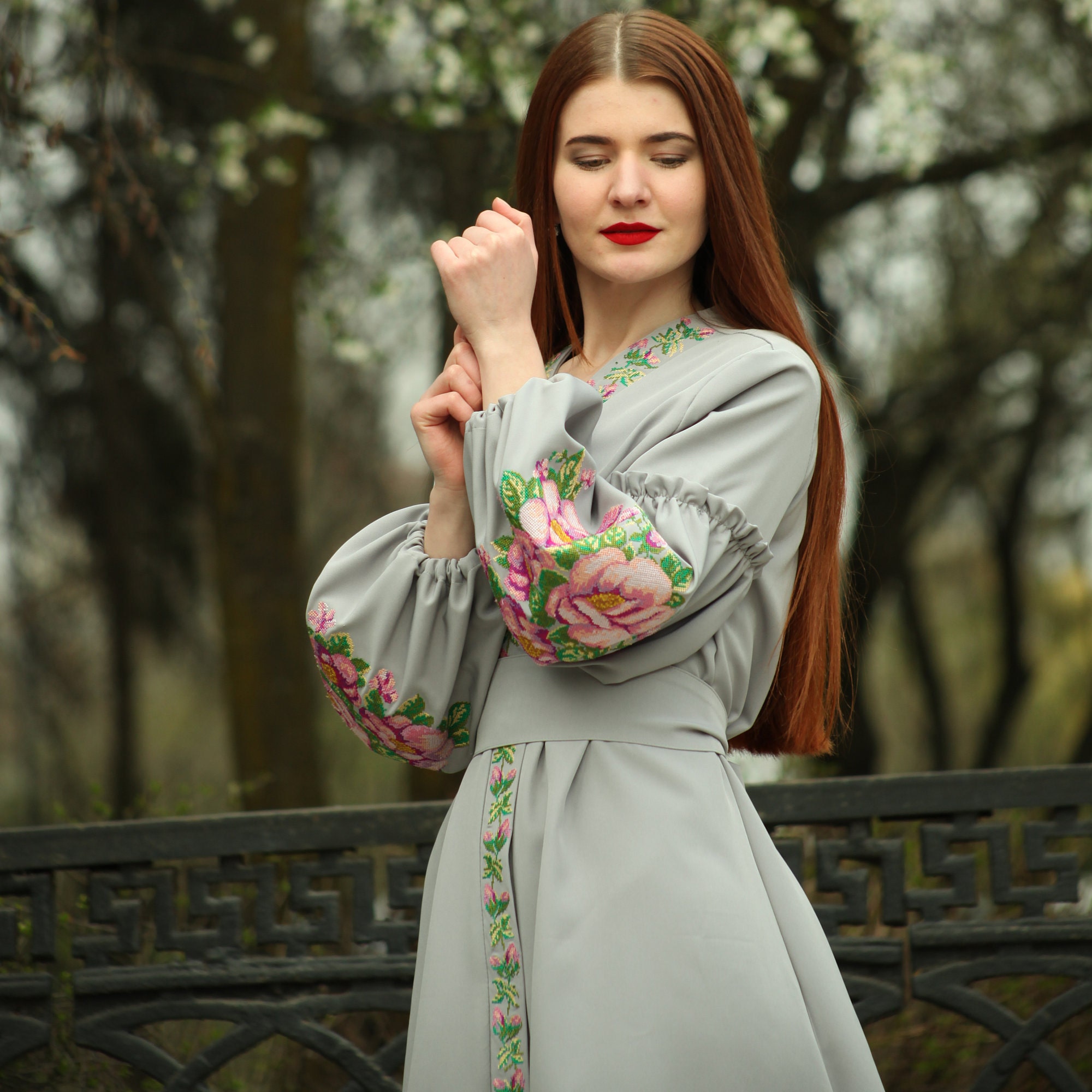 un cinq購入 vintage ukrainan dress