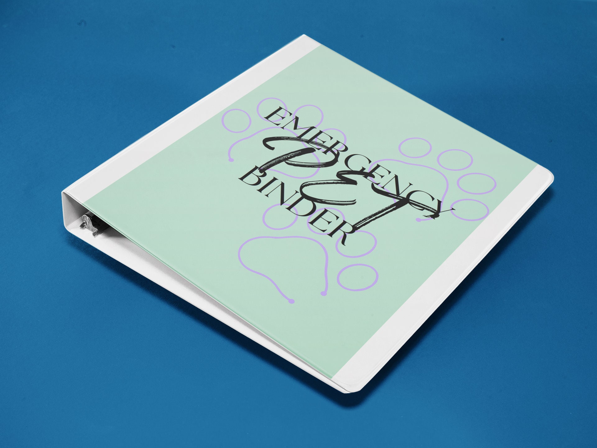 Printable Emergency Pet Binder | Printable Pet Planner | Pet Binder ...