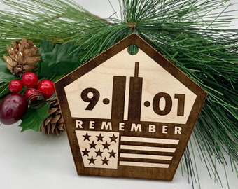 World Trade Center Ornament September 11 Ornament Never - Etsy