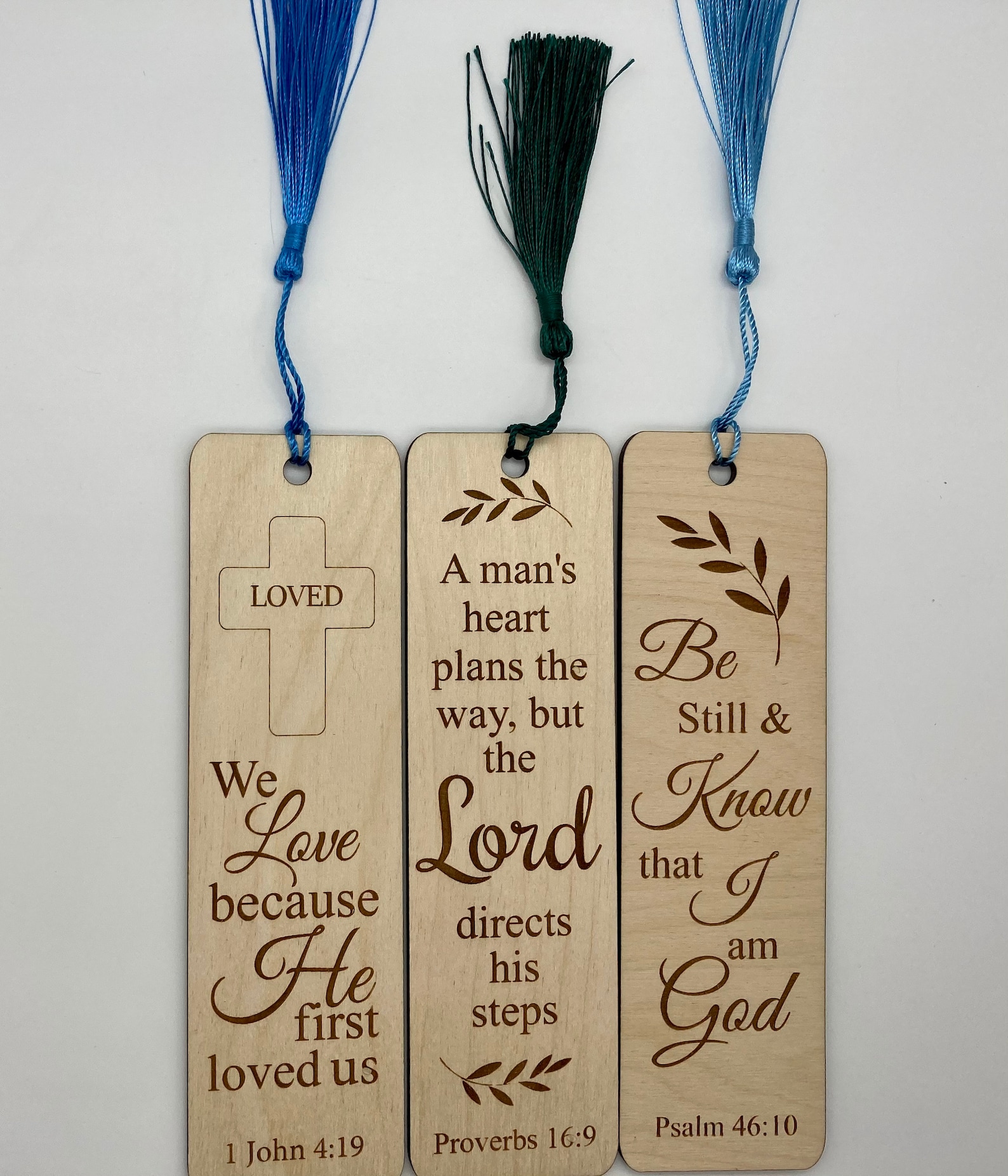 Wooden Christian Bookmarks - Etsy