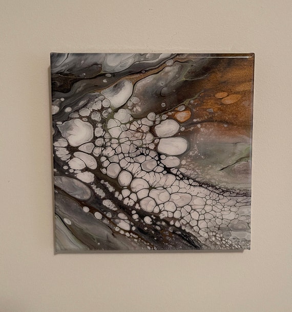 Painting "Stones on the Riverbed"