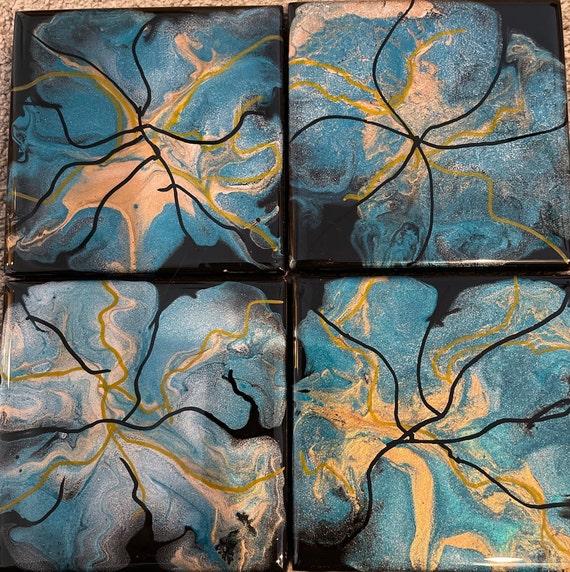Into the Unknown set of 4 coasters