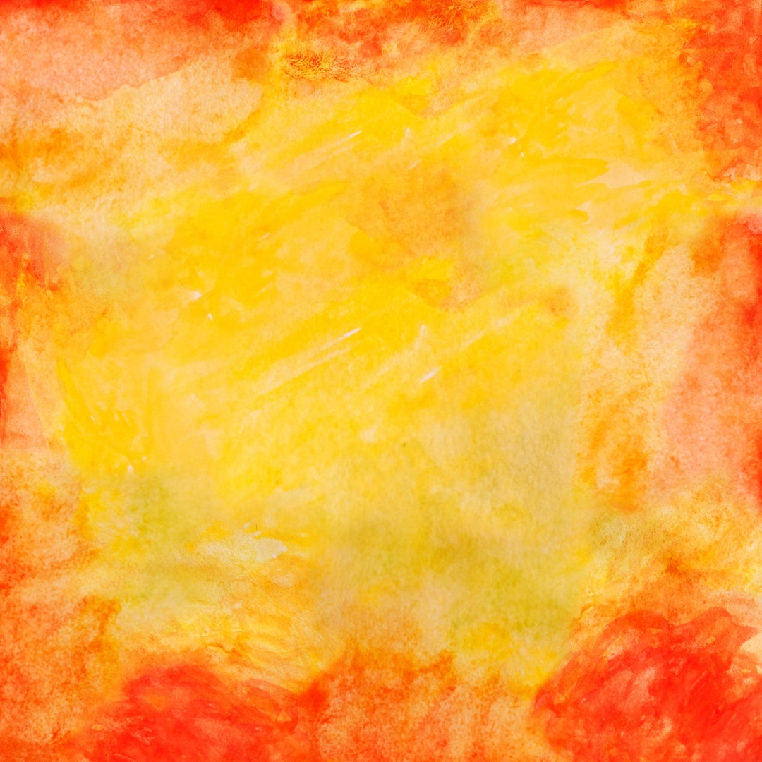RED YELLOW Watercolor Background Digital Paper Digital - Etsy Canada
