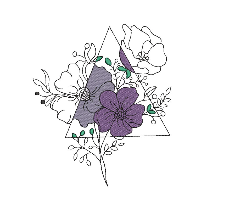 42+ Machine Embroidery Designs Flowers JPG Images