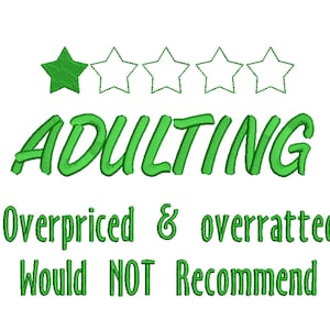 Fun quotes Machine Embroidery Design