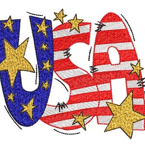 USA Machine embroidery file.