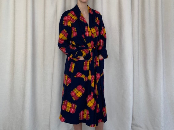 Vintage 1960s patterned robe | Unisex Small/ Medi… - image 9