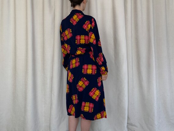 Vintage 1960s patterned robe | Unisex Small/ Medi… - image 5