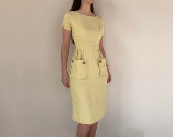 Vintage 60s wiggle dress