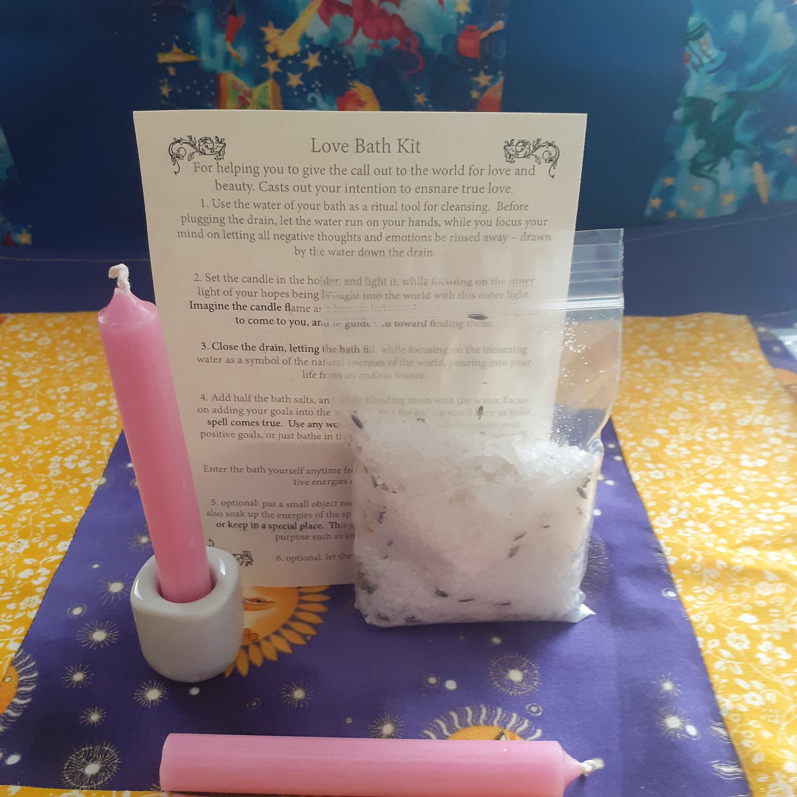 Bath Spell Kits for Etsy