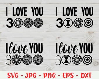 Free Free 193 We Love You 3000 Svg SVG PNG EPS DXF File