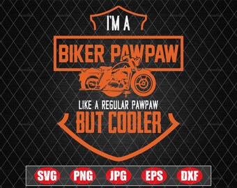 Biker Paw Paw Etsy