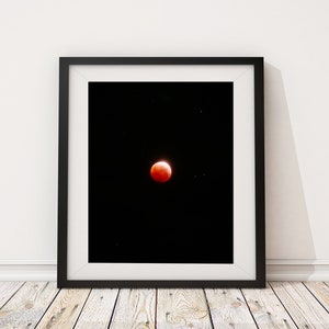 Super Flower Blood Full Moon 2021 II- Digital Photography for Printing