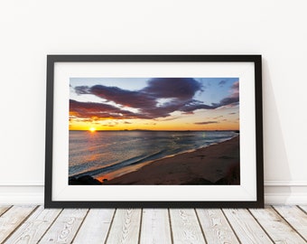 North Pacific Coast Sunset - Channel Islands - Digital Photography for Printing