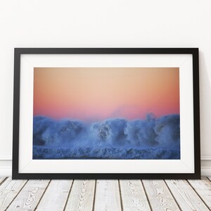 Sunrise at Montara State Beach - 25ft Waves - Digital Photography for Printing