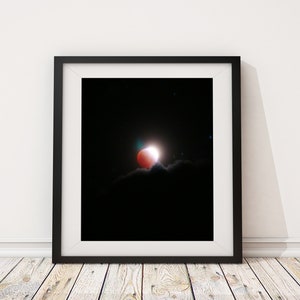 Super Flower Blood Moon 2021 - Digital Photography for Printing