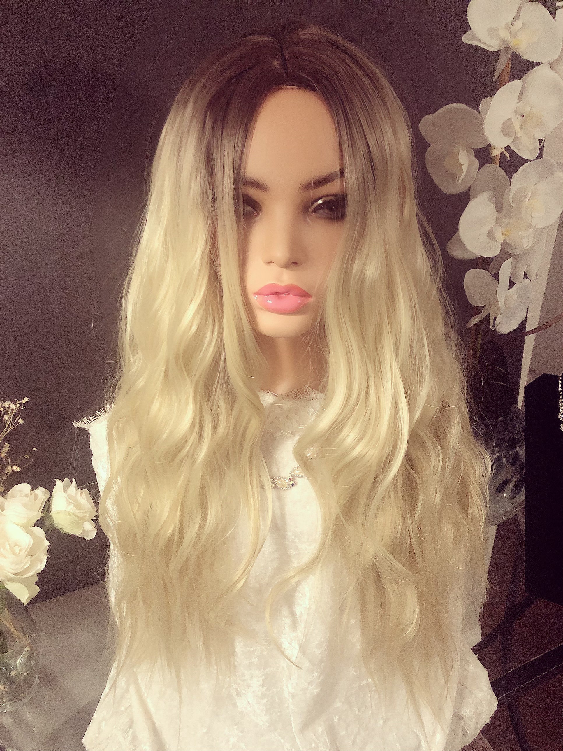 blonde wig high quality