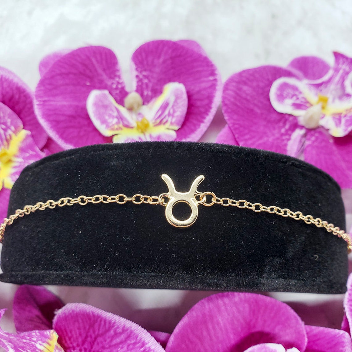 Taurus Zodiac Sign Bracelet Zodiac Gifts Zodiac Jewelry Etsy