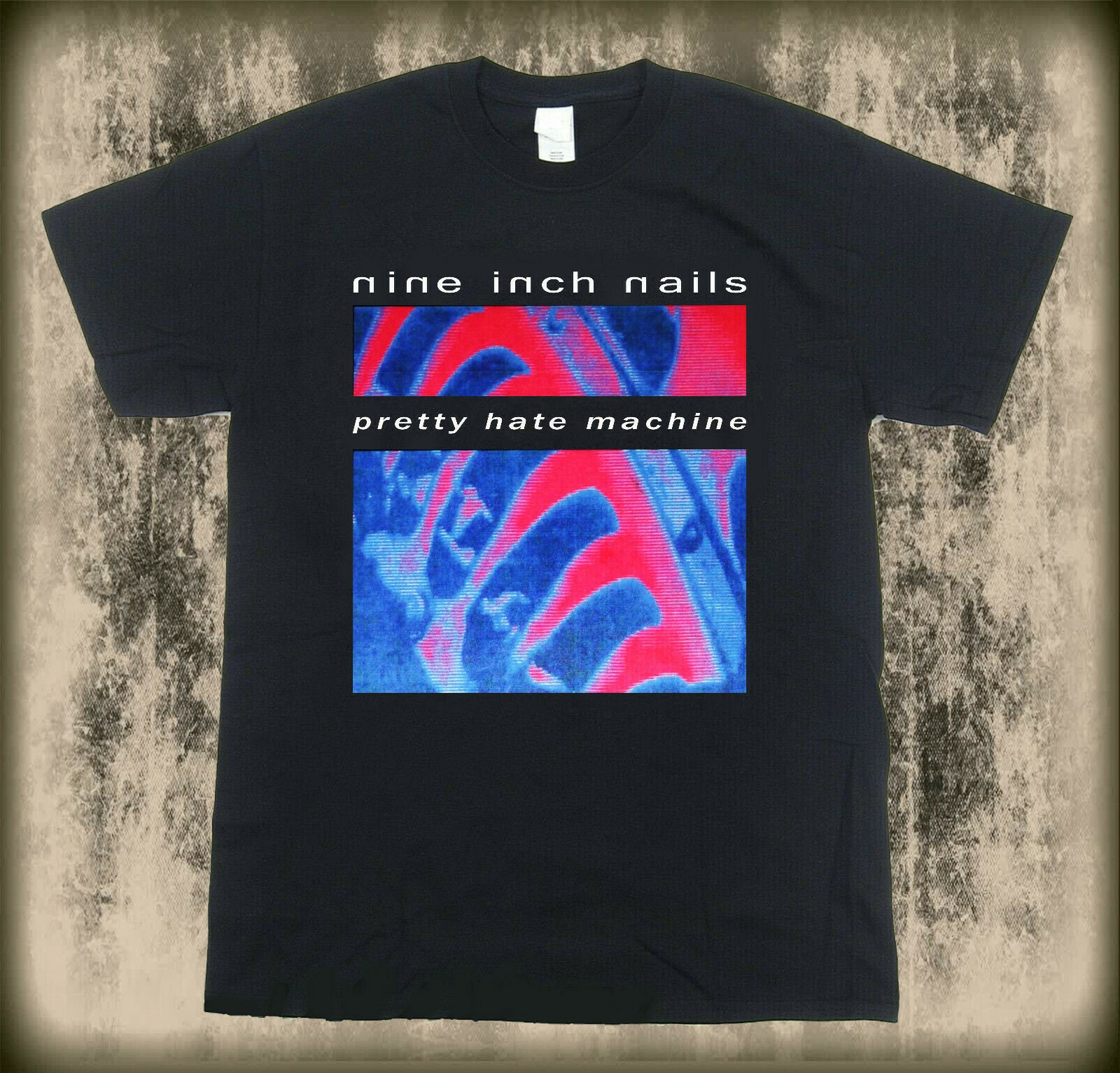 New 9'' Nails Tshirt Pretty Hate Machine Retro 1990s Cotton Tee - Etsy