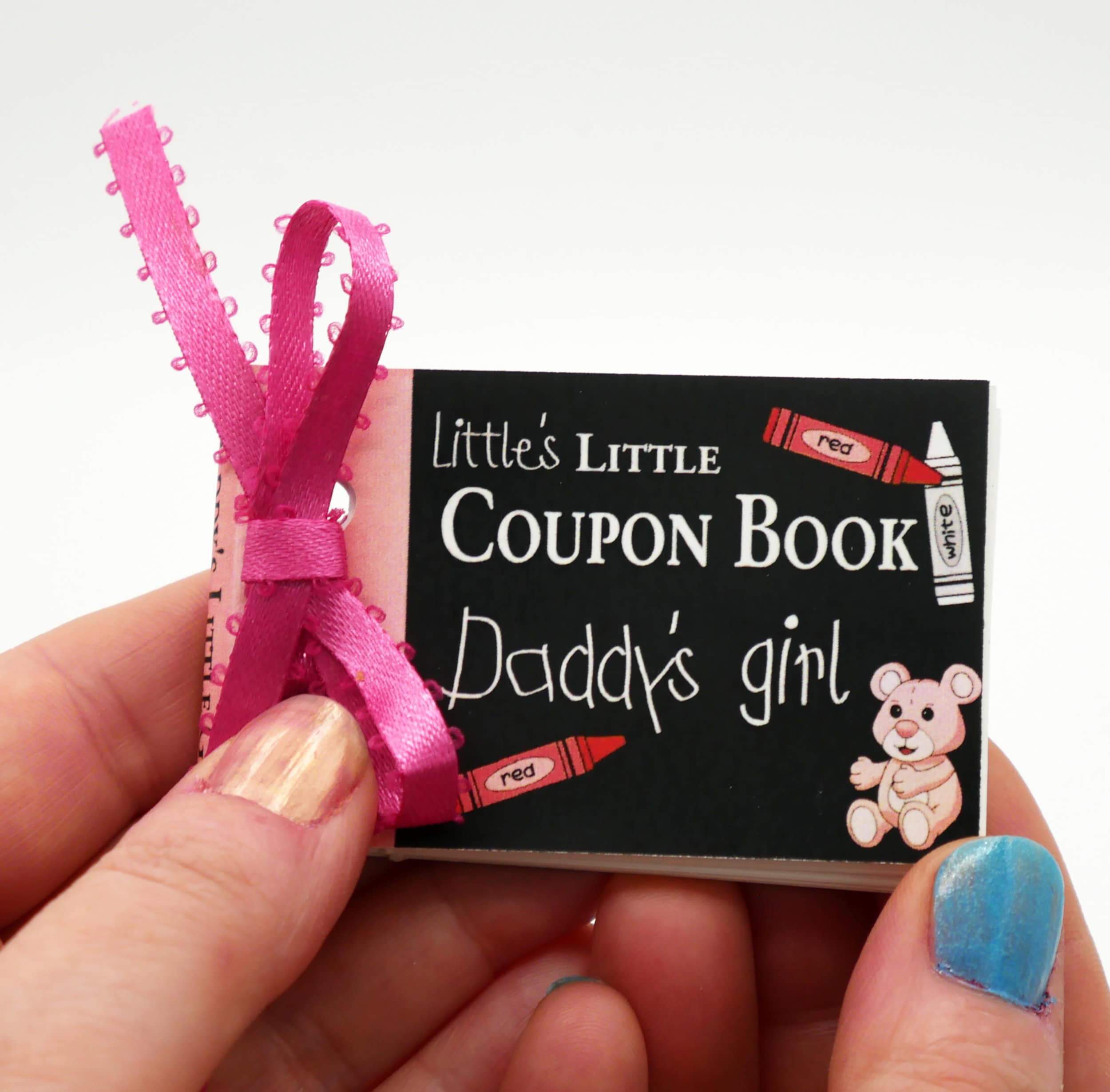 Little's Little Coupon Book Daddy's Little Girl Etsy