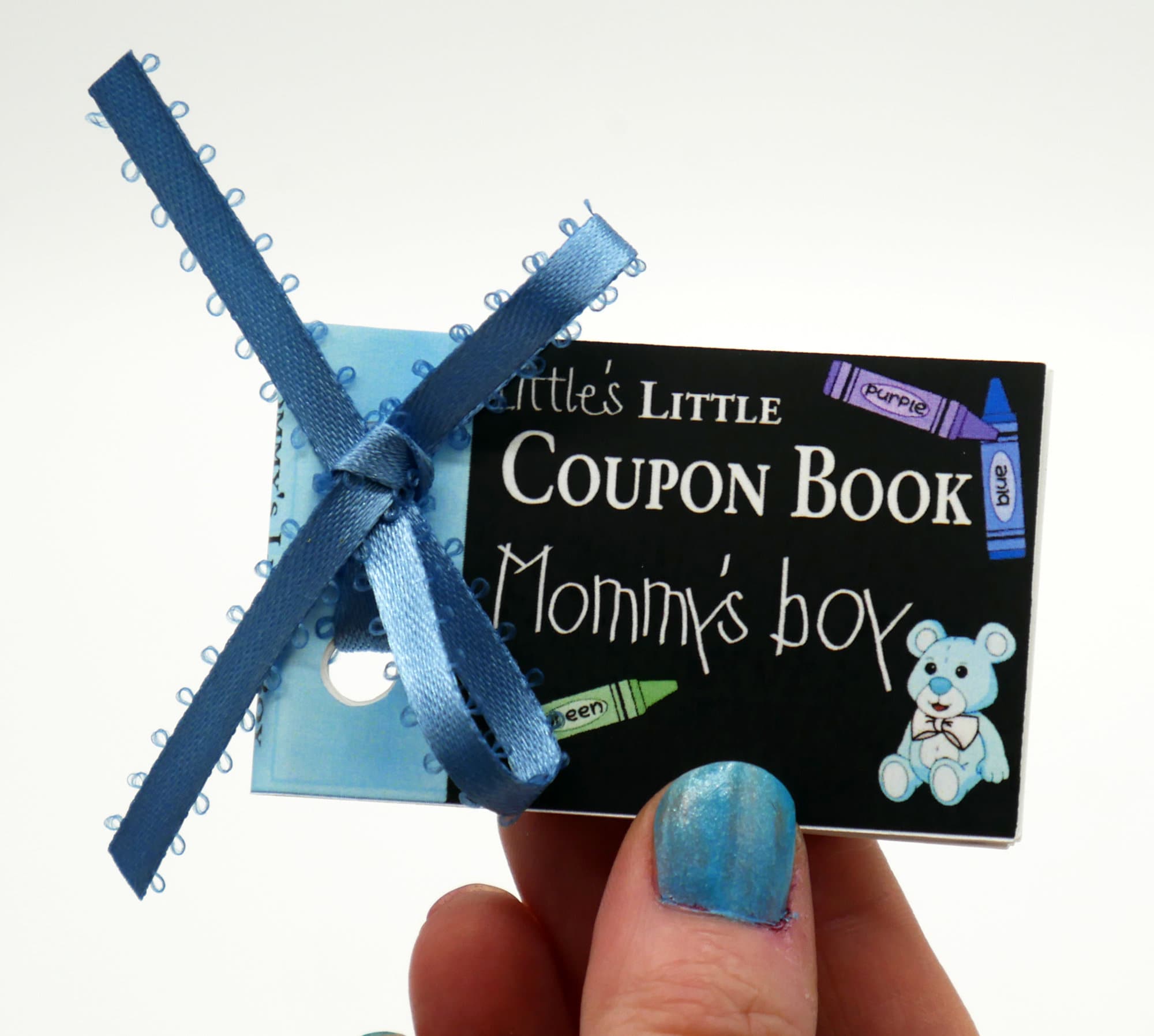 Little's Little Coupon Book Mommy's Little Boy Age Etsy