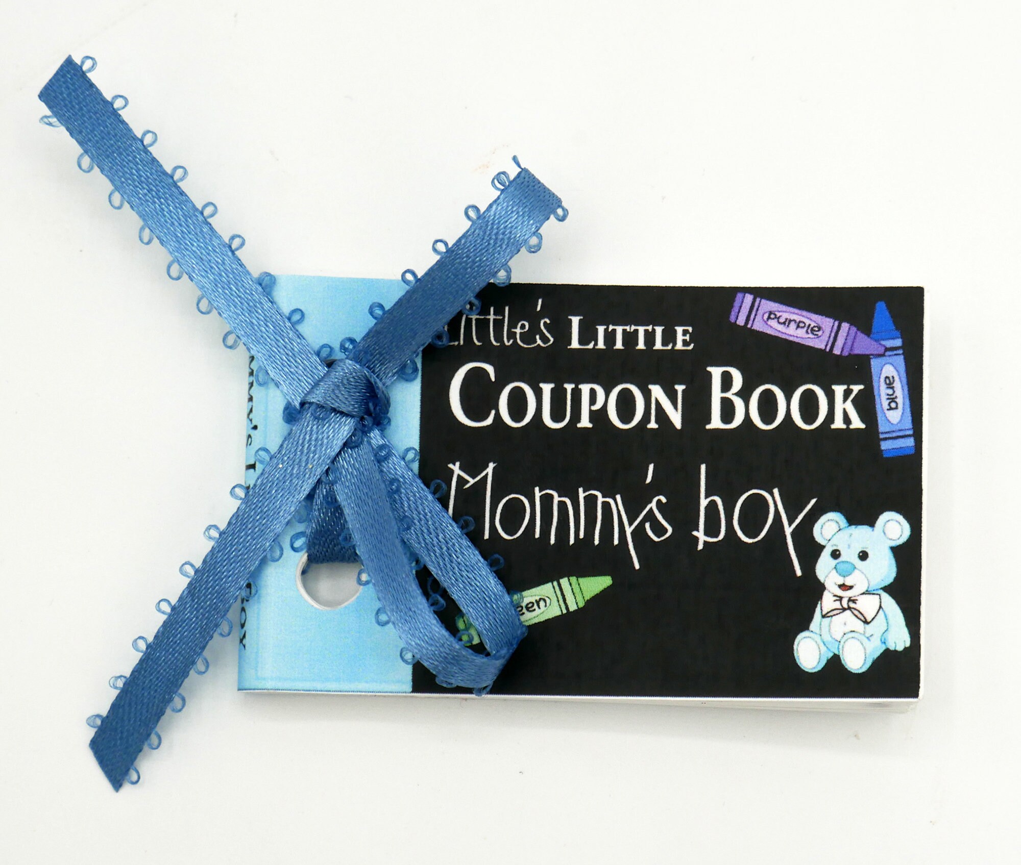 Little's Little Coupon Book Mommy's Little Boy Age Etsy