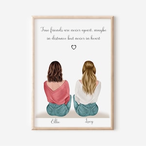 Friends Picture | Best Friend Gift | Best Friend Gifts | Personalised gift for your best friend | Birthday Gift for Her | Gift for Friend