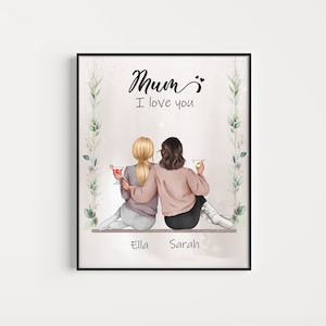 Mother's Day Gift, Gift for Mum, Gift for Mother, Personalised Mothers Day Gift, Personalised Gift, Gift for Mom, Family Print