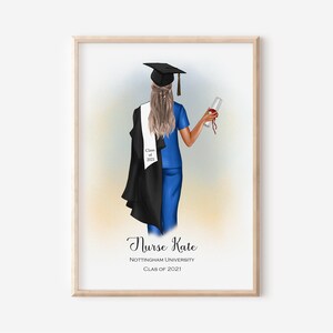 Personalisierter Krankenschwester Print, Krankenschwester Geschenk, Dankesgeschenk, Beste Freundin Print, Tierarzt Geschenk, Arzt Druck, Scrub Life, Thank You Krankenschwester, Krankenschwester Team