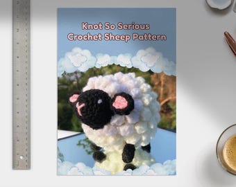 Crochet Sheep Pattern PDF | Amigurumi Lamb Toy | Easy Plush Animal DIY Tutorial
