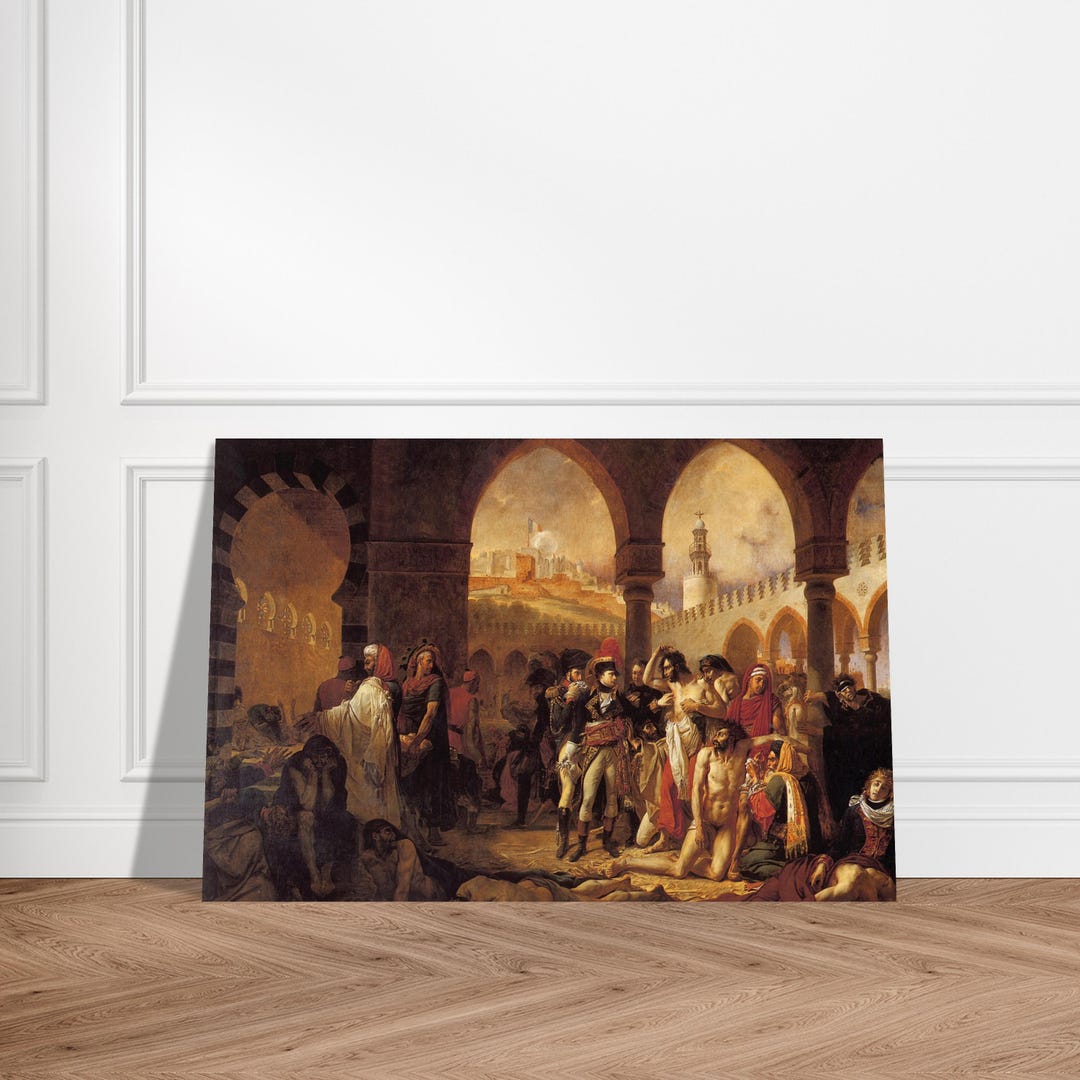 Bonaparte Visitant Les Pestiférés De Jaffa www.etsy.com