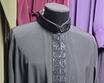 Orthodox Ryassas -  With Embroidered - Greek style -  Priest's outer cassock