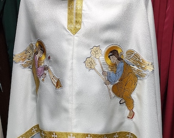Embroidered vestment Priest - Orthodox Greek style vestment