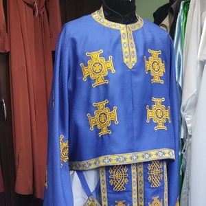 Embroidered vestment Priest - Orthodox Greek style vestment