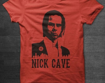 New Nick Cave Bad Seeds music rock n roll Men&#39;s T-Shirt Size USA